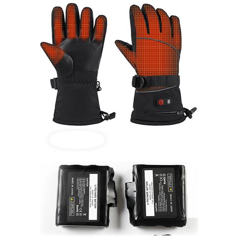 Guanti Riscaldati Per Attività All'aperto (taglia Unica) Guanti + Batteria Da 2500 Mah - Foto 1