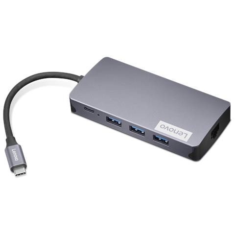 GX91M73946 replicatore di porte e docking station per laptop Cablato USB 3.2 Gen 1 (3.1 Gen 1) Type-C Grigio - Foto 1