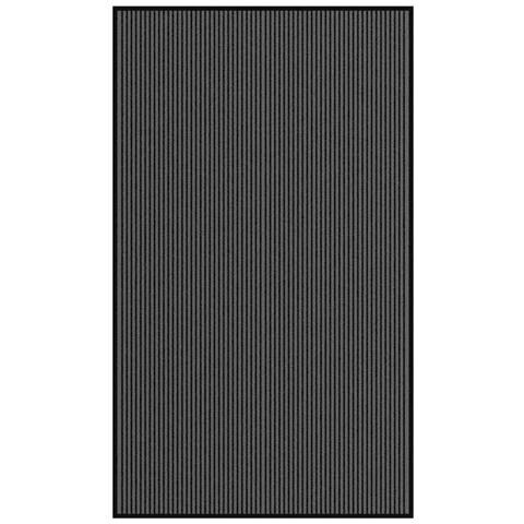 Zerbino A Strisce Nere E Grigie 115x200 Cm - Foto 1