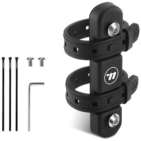 Adattatore Universale Per Supporto Portaborraccia Per Bici - Silicone Nero - Foto 1