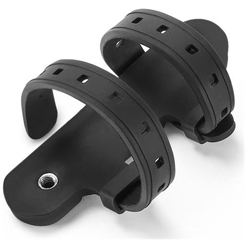 Adattatore Universale Per Supporto Portaborraccia Per Bici - Silicone Nero - Foto 2