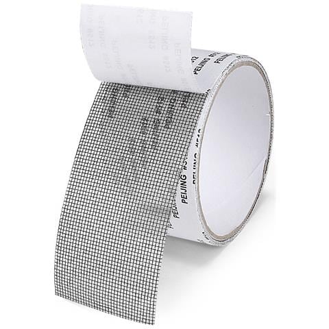 Nastro Riparazione Zanzariera: Riparazione Rapida Rete - 5cm X 2m Black - Foto 2