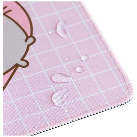 Tappetino Per Mouse Per Pc Collezione Moments 23x19cm Base Antiscivolo, Rosa - Foto 2