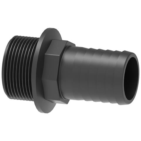 Raccordo Portagomma Dritto Filetto Maschio G 2"" E Diametro 60mm Confezione Da 10 Pezzi - Foto 1