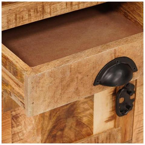 Credenza Marrone 40 x 30 x 120.5 cm legno massello di mango - Foto 9