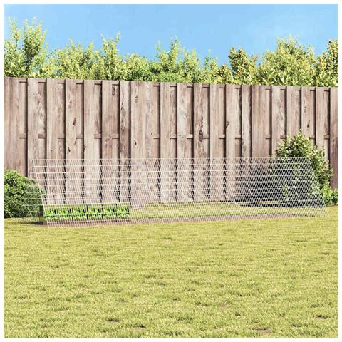 Gabbia per Conigli Argento 215 x 100 x 85 cm Acciaio zincato - Foto 2