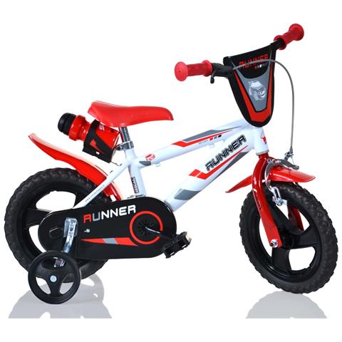 Sch Runner 12'' - Bicicletta Per Bambini (3-5 Anni), Ruote 12'', Telaio Acciaio, Con Accessori - Colore Rosso - Foto 1