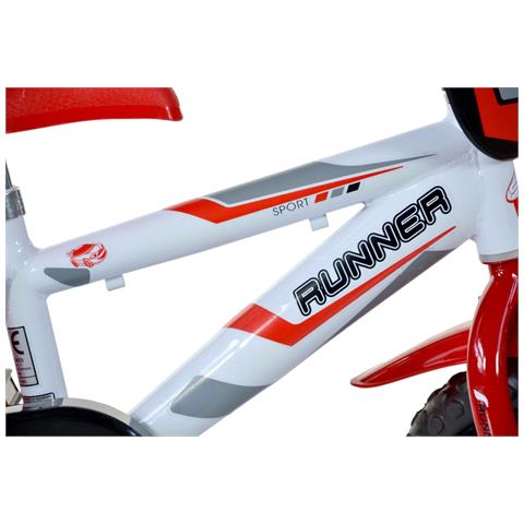 Sch Runner 12'' - Bicicletta Per Bambini (3-5 Anni), Ruote 12'', Telaio Acciaio, Con Accessori - Colore Rosso - Foto 3