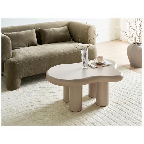 Tavolino Da Caffè Ondle Tortora - Foto 1