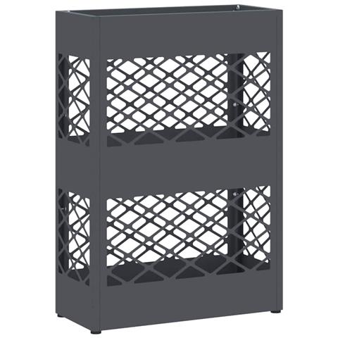 Supporto per Ombrellone Antracite 28 x 12 x 41 cm Acciaio - Foto 1