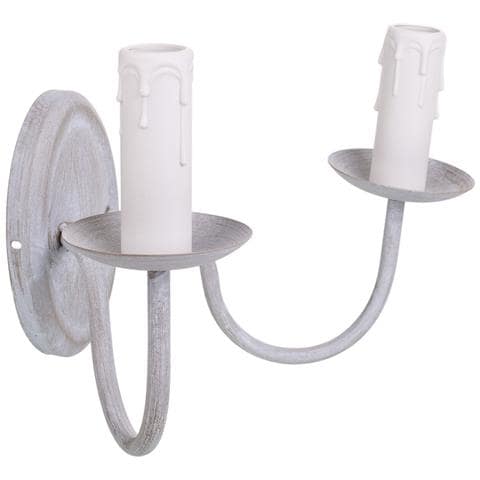 Lampada Da Parete Grigia 32x18x19h - Foto 1