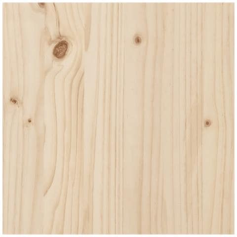 Tavolo da Pranzo Telaio a O 200x100x75 cm Legno Pino e Acciaio - Foto 9