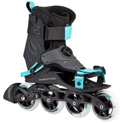 Pattini in linea DOOP Urban 90 (Nero /blu, 43-49) - Foto 4
