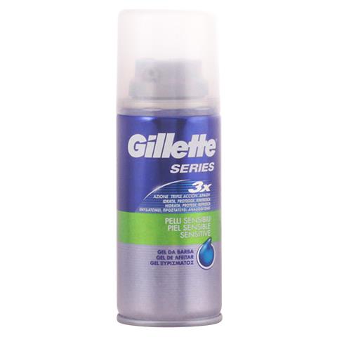 Gel da barba pelli sensibili Gillette - 75 ml - aloe - 979585 - Foto 2