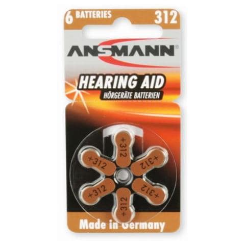 Box 6 Pile Zinc-Air Formato 312 PR41 - Foto 1