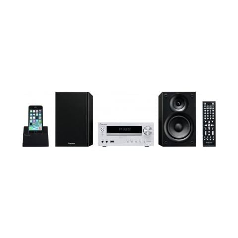 Sistema Micro Hi-Fi XHM32VK Lettore CD Supporto MP3 Potenza Totale 60Watt Bluetooth USB colore Argento - Foto 2