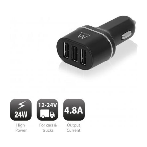 Alimentatore da auto a 3 porte - Foto 2