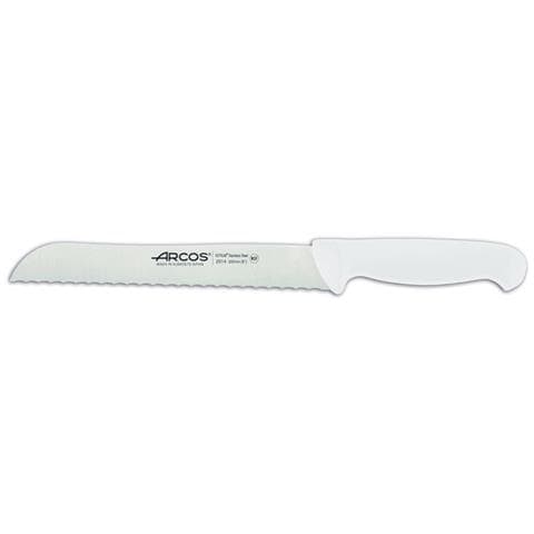 Serie 2900 - Coltello Pane - Lama Acciaio Inossidabile Nitrum 200 Mm - Manico Polipropilene Colore Bianco - Foto 1