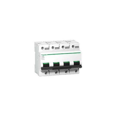 Interruttore Magnetotermico 4p 125a 10ka C 6 Moduli A9n18376 - Foto 1