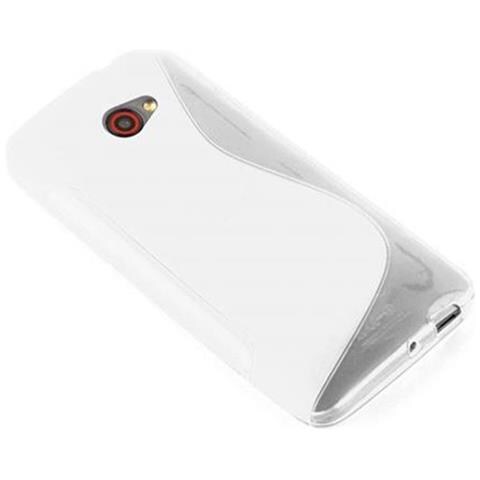 Custodia Compatibile Con Htc Butterfly S In Semi Transparente - Coperchio Protettivo In Silicone Tpu Flessibile - Foto 6