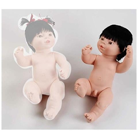 38 Centimetri Asian Boy Newborn Doll - Foto 1