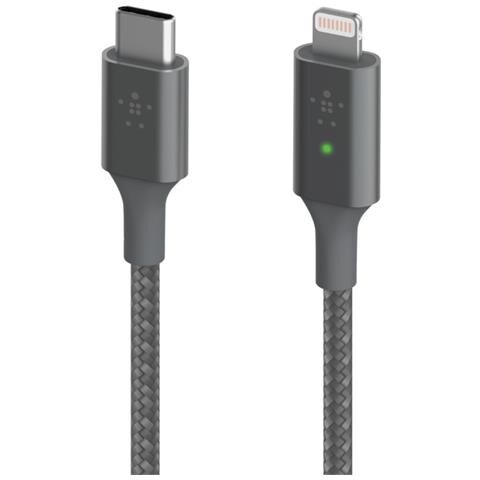 Cavo di Ricarica da USB a Lightning con LED Intelligente 1.2 m - Foto 2