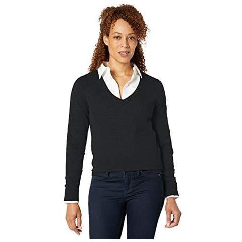 V-neck Pullover Maglione Nero Xs - Foto 4
