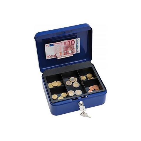 Cassetta per Monete e Banconote Blu 145 203H - Foto 1