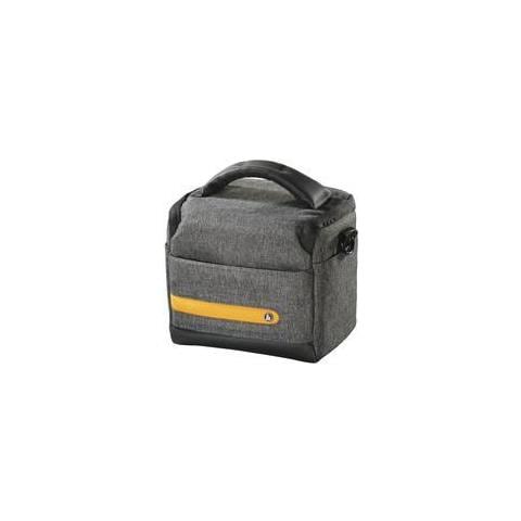 Hama Terra Custodia Compatta Grigio (hama Terra 110 Camera Bag, Belt Loop, Shoulder Strap, Removable Divider, Grey, 15.5 - Foto 4