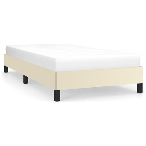 Giroletto Crema 100x200 Cm In Similpelle - Foto 1