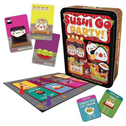 Sushi Go Party - Il Gioco Di Carte Deluxe Pick & Pass Di, Multicolore - Foto 4