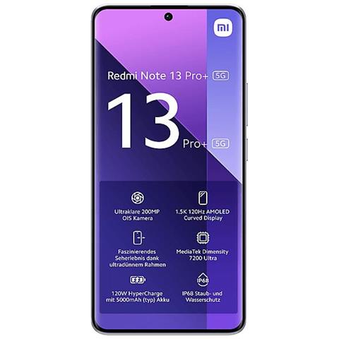 Redmi Note 13 Pro+ 5G 512GB 12GB Ram Dual Sim Display 6.67" QHD Fotocamera 200 Mpx Viola - Foto 2