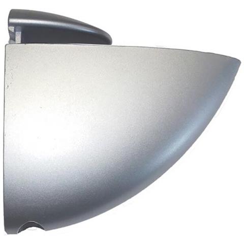 Staffe E Supporti Per Mensole Micel Sp04 Argentato Zamak 75 X 65 Mm (2 Unità) - Foto 1