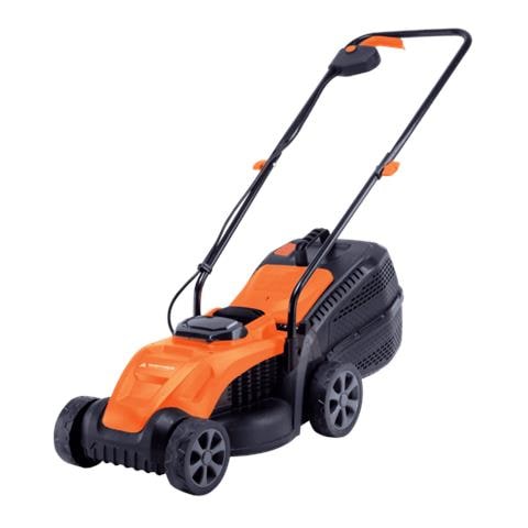 LM C32A tagliaerba Tagliaerba a spinta Batteria Nero, Arancione - Foto 1