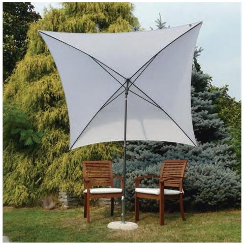 MAFFEI Sonnenschirm 'Kronos Ecru' – 300x200 Cm, Garten-Schirm Für Terrasse & Balkon