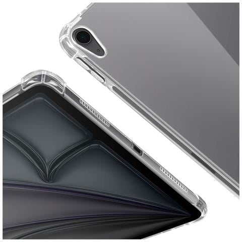 Cover Per Ipad Air 11 2024 Anti-urto Flessibile Angoli Rinforzati - Foto 2
