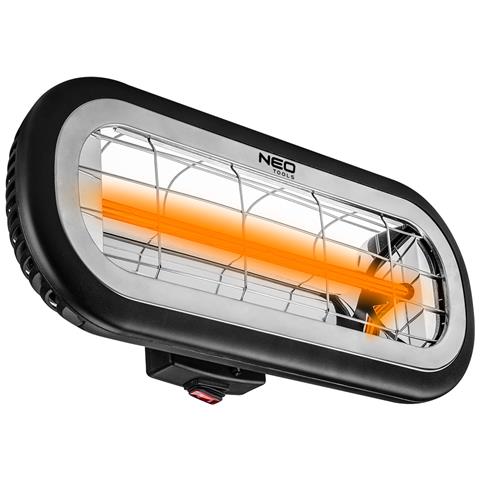 Radiatore Da 2000 W, Ip65, Elemento Riscaldante Con Lampada Ambra A Basso Abbagliamento - Foto 1