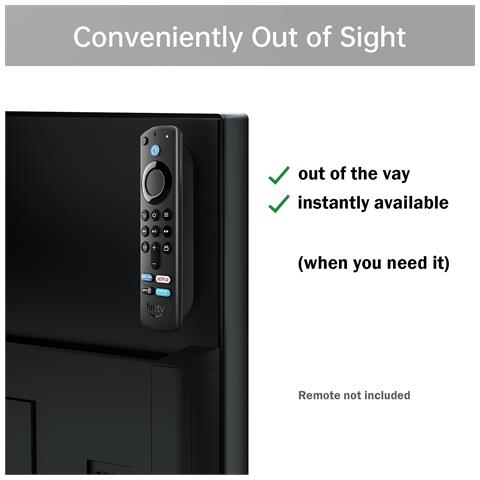 Supporto Da Parete Per Supporto Magnetico Per Telecomando Black - Foto 5