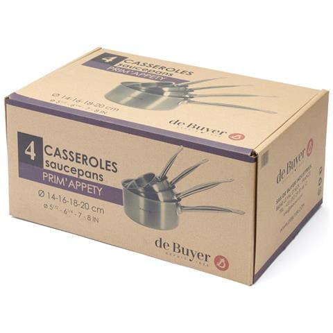 Serie Di 4 Pentole 14/16/18/20cm - 3501.04 - Foto 3