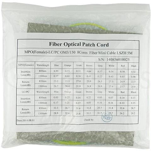 470-ABGG cavo InfiniBand e in fibra ottica 5 m MTP 4x LC Giallo - Foto 8