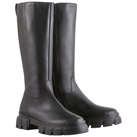 James Boots Stivali Pelle Scarpe Donna Nero Eu 37, 6-102725 0100 - Foto 2