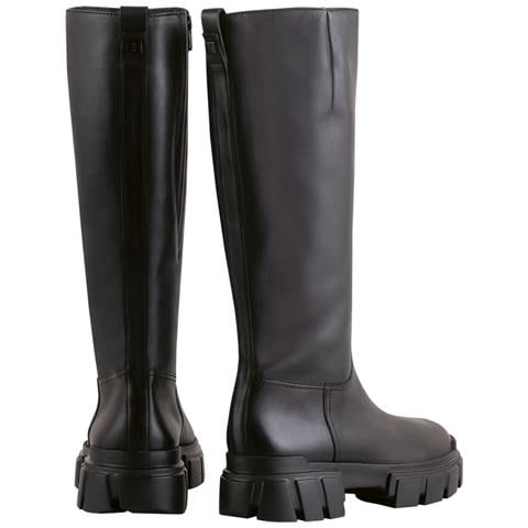 James Boots Stivali Pelle Scarpe Donna Nero Eu 37, 6-102725 0100 - Foto 3