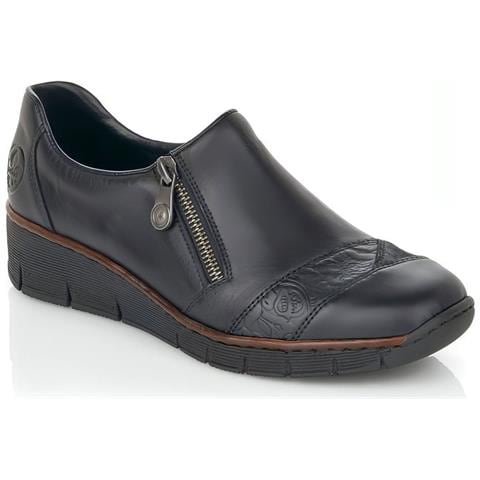Black Casual Closed Formal Scarpe Eleganti Pelle Scarpe Donna Nero Eu 37, 53761-00 - Foto 1