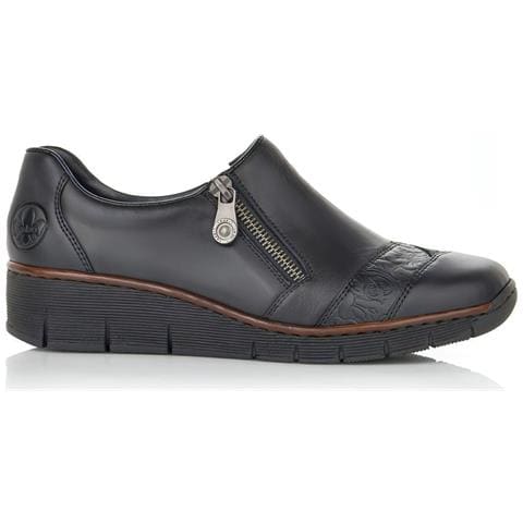 Black Casual Closed Formal Scarpe Eleganti Pelle Scarpe Donna Nero Eu 37, 53761-00 - Foto 2