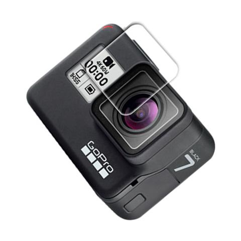 Gopro Hero7 Protezione Per Obiettivo In Vetro Temperato Argento (piccolo) 0,26 Mm - Foto 2