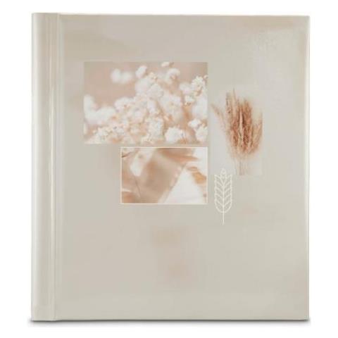 Singo Ii Album Fotografico E Portalistino Beige 20 Fogli Rilegatura A Spirale - Foto 1