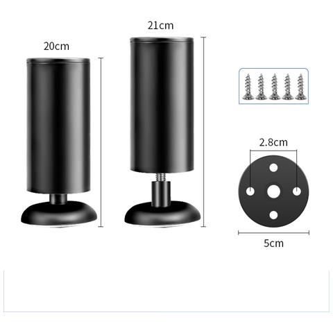 Confezione Da 4 Piastre Di Montaggio Per Gambe Del Tavolo 20 Cm G - Foto 6