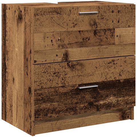 Mobile per lavandino Legno Vecchio 59x37x59 cm Legno Ingegnere - Foto 1