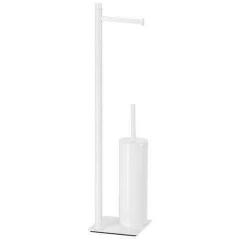 Piantana Portarotolo E Scopino Wc Serie Trilly Tr32 Bianco - Foto 1