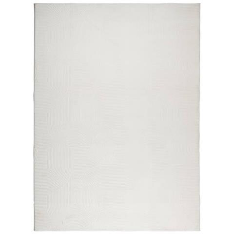 Lusso Casadino - Tappeto Iza A Pelo Corto Aspetto Scandinavo Crema 240x340 Cm - Foto 1